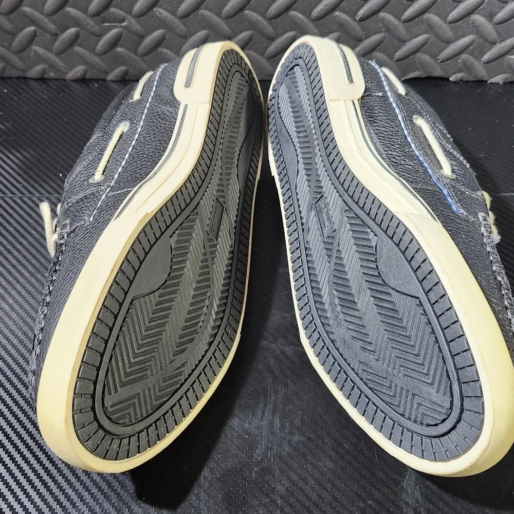 GH Bass Boat Shoes Mens 10 M Casual Slip On Loafers Black Size 13M